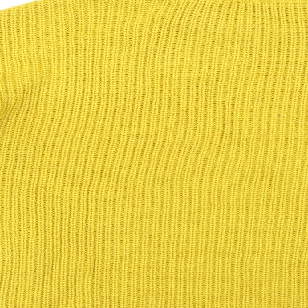 TU Womens Yellow   Pullover Jumper Size 14