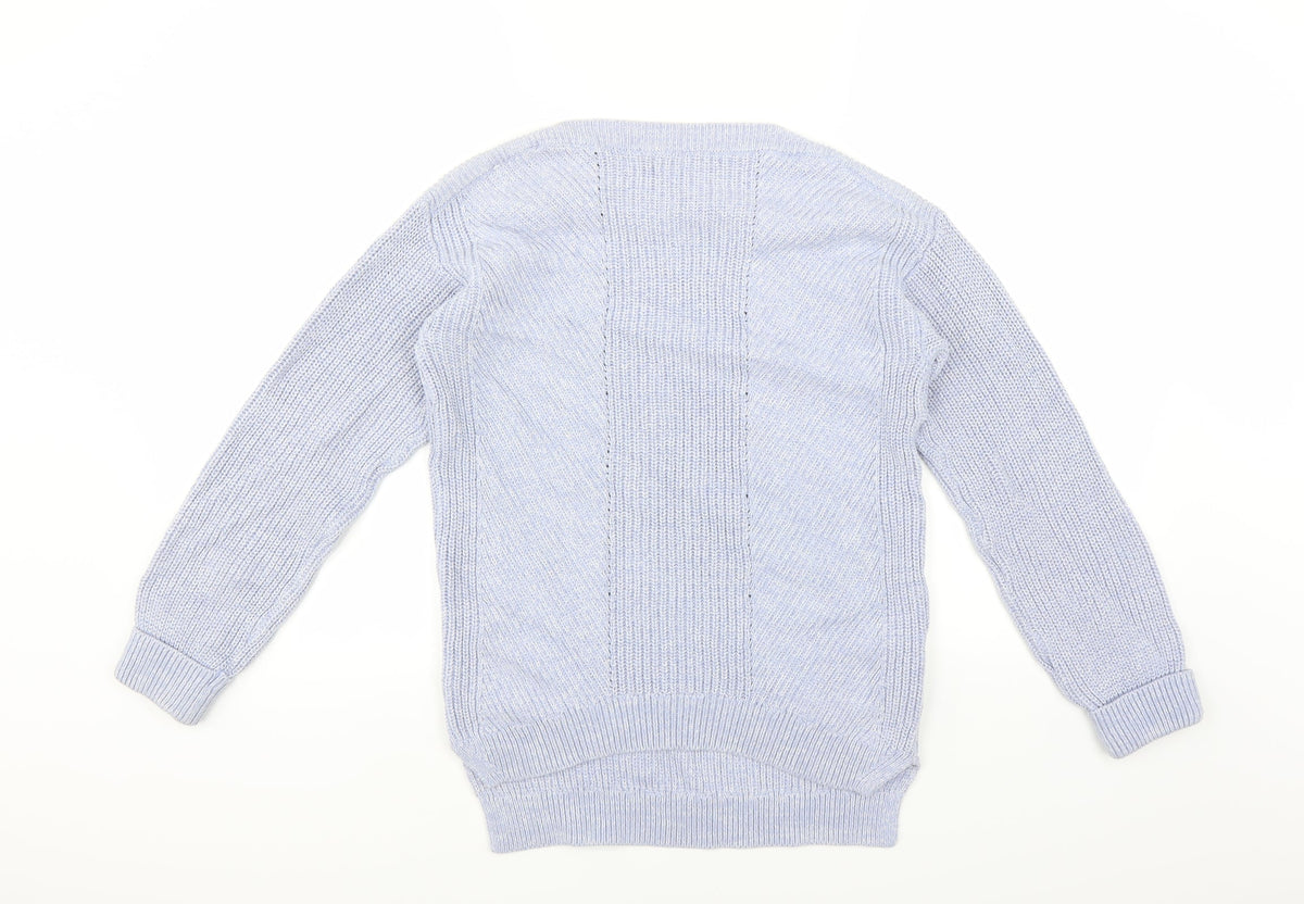 Marks & Spencer Womens Purple   Pullover Jumper Size S