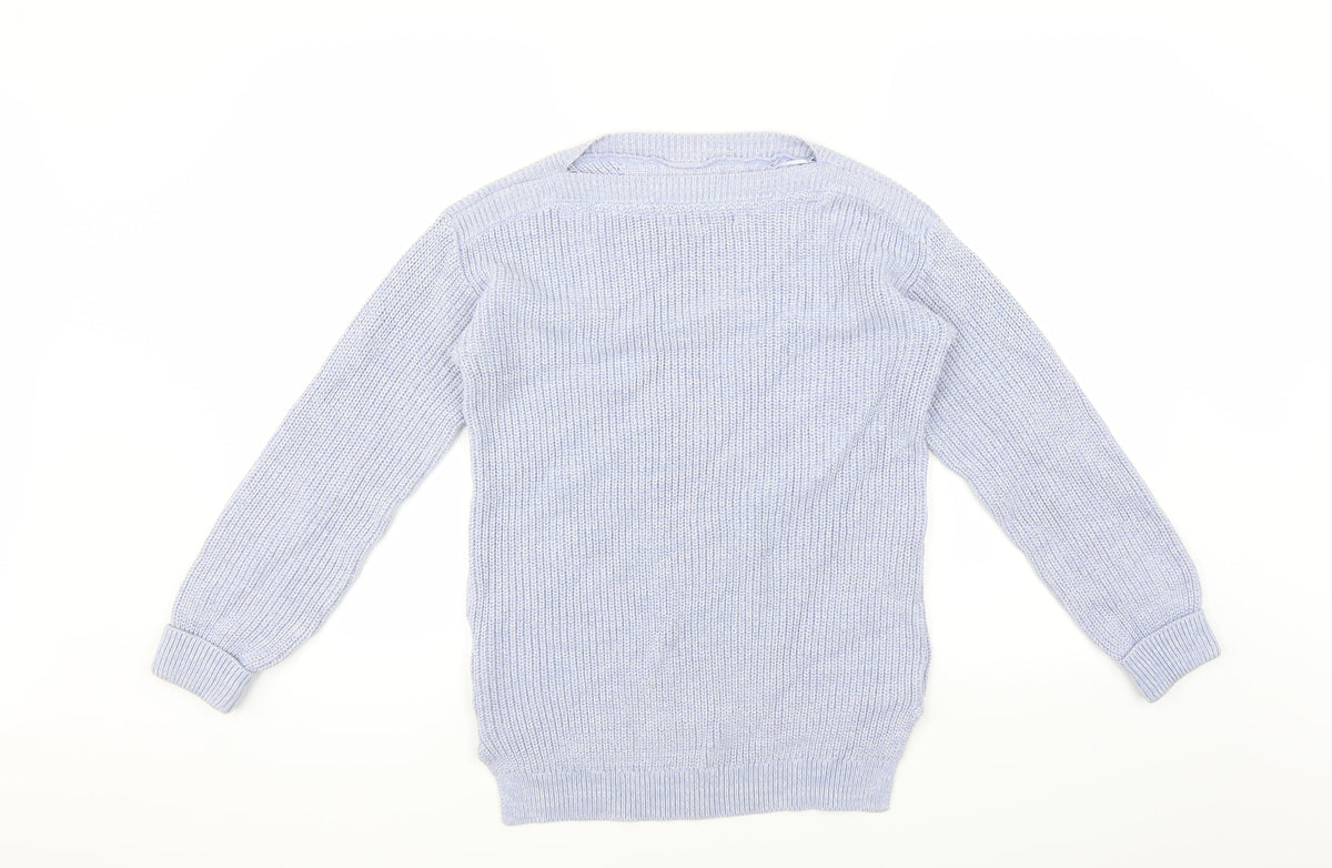 Marks & Spencer Womens Purple   Pullover Jumper Size S