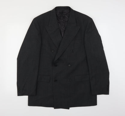 Preworn Mens Grey   Jacket Suit Jacket Size 40