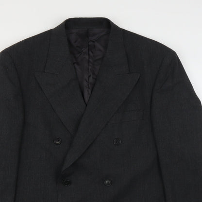 Preworn Mens Grey   Jacket Suit Jacket Size 40
