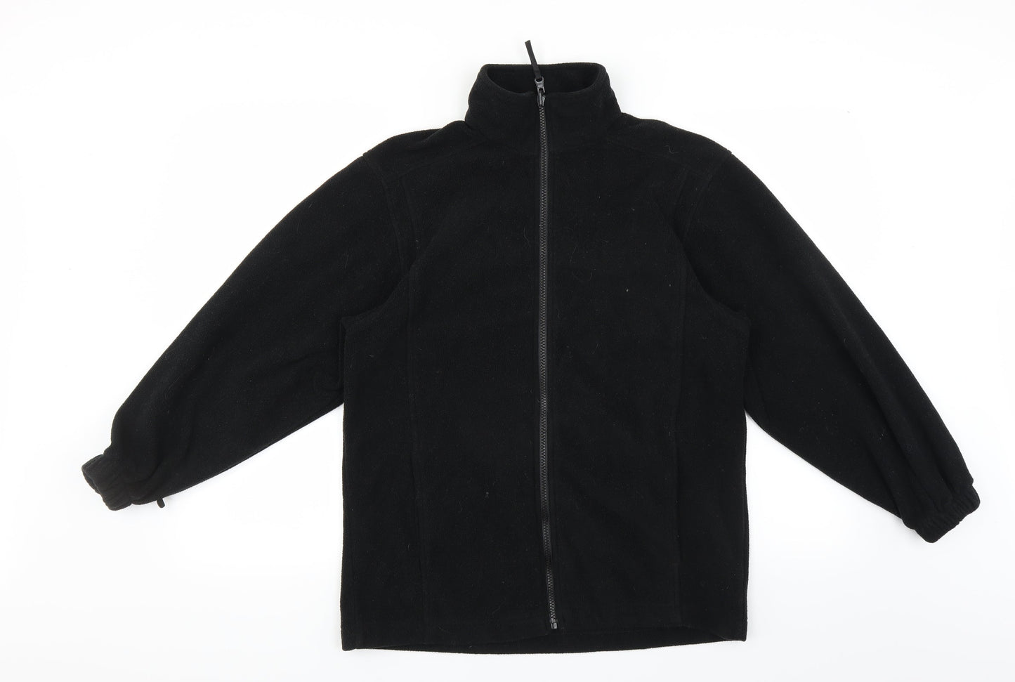 Preworn Mens Black   Full Zip Jumper Size S