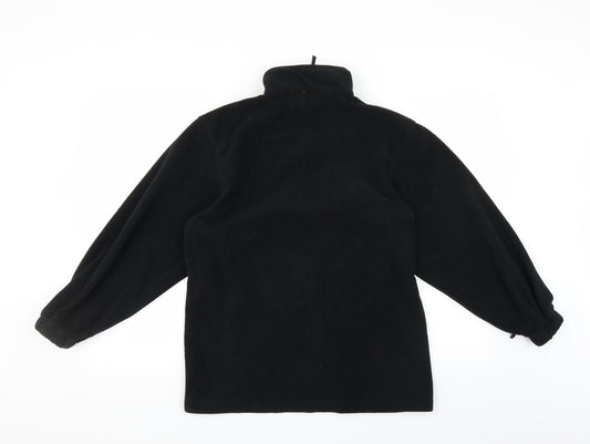 Preworn Mens Black   Full Zip Jumper Size S