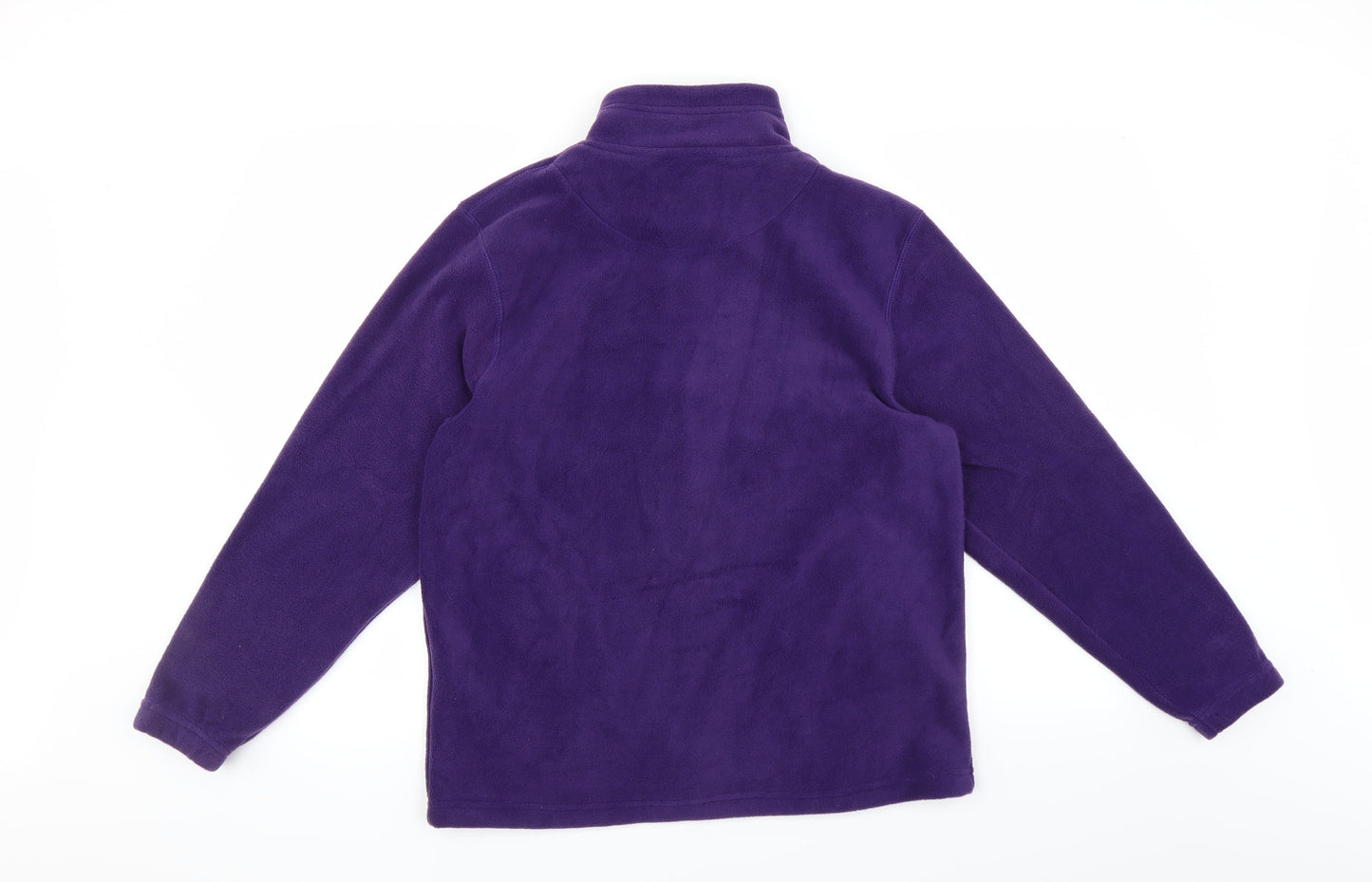 pure and natural Womens Purple   Full Zip Jumper Size M