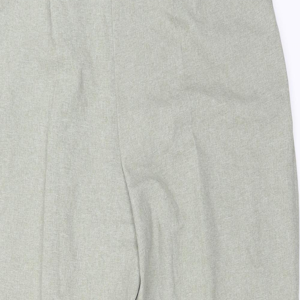 Womens UK Size 20 Classic Regular Fit  Green Trousers