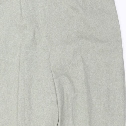 Womens UK Size 20 Classic Regular Fit  Green Trousers