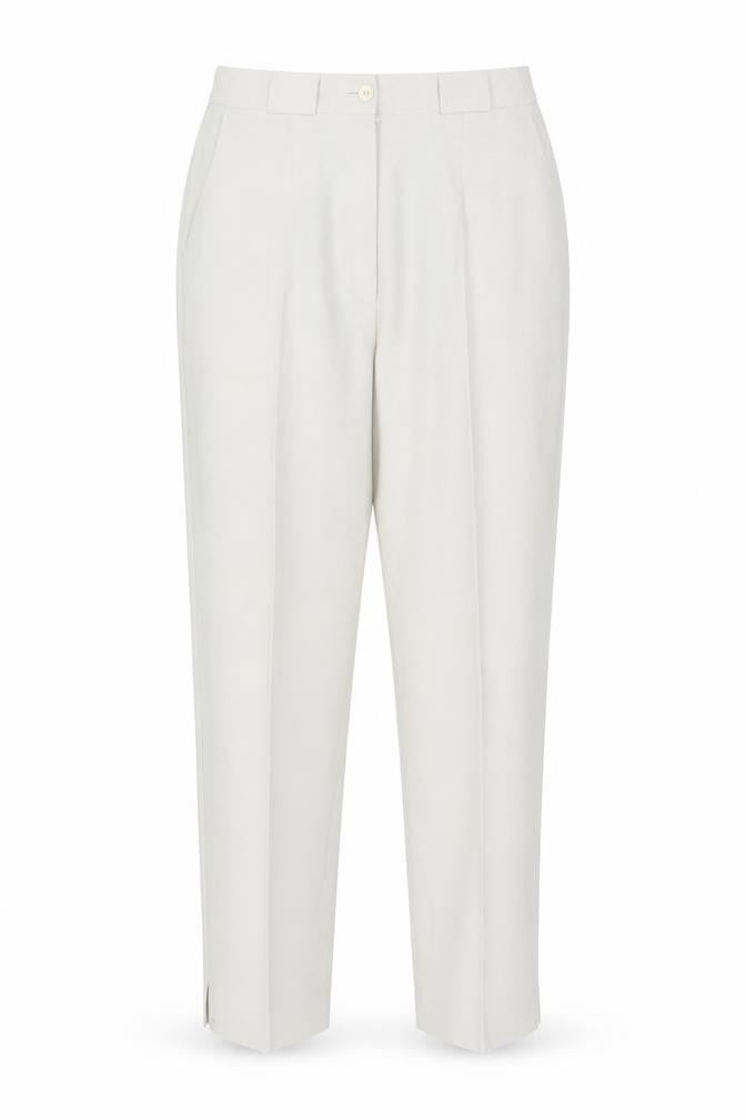 Womens UK Size 12 Le Bon Marché Regular Fit  Beige Trousers
