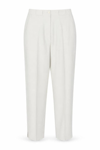 Womens UK Size 12 Le Bon Marché Regular Fit  Beige Trousers