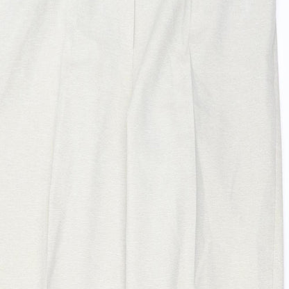 Womens UK Size 12 Le Bon Marché Regular Fit  Beige Trousers
