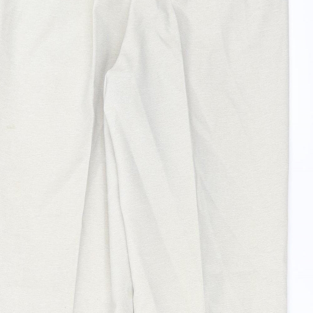 Womens UK Size 12 Le Bon Marché Regular Fit  Beige Trousers