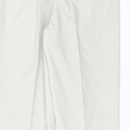 Womens UK Size 12 Le Bon Marché Regular Fit  Beige Trousers