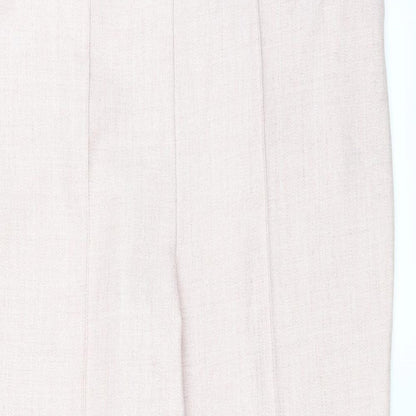 Womens UK Size 14 Matalan Regular Fit  Pink Trousers