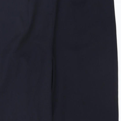 Womens UK Size 14 Preworn Regular Fit  Blue Trousers