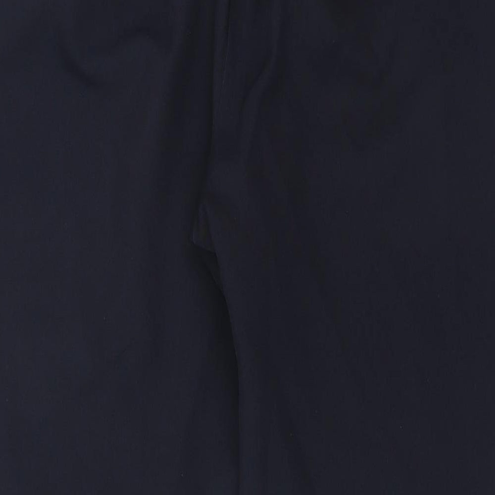Womens UK Size 14 Preworn Regular Fit  Blue Trousers
