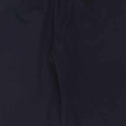 Womens UK Size 14 Preworn Regular Fit  Blue Trousers