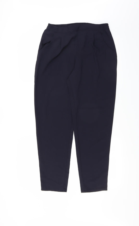 Divided by H&M Womens Blue   Trousers  Size 12 L27 in