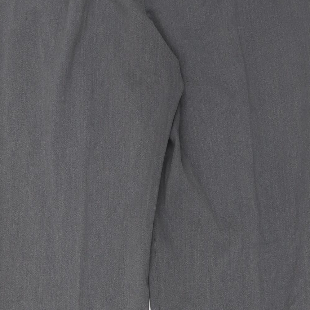 Womens UK Size 16 BASSINI Regular Fit  Grey Trousers