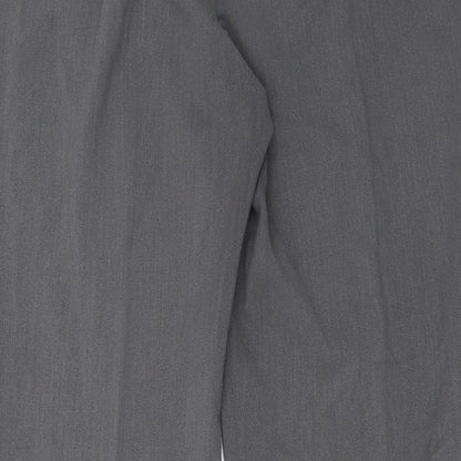 Womens UK Size 16 BASSINI Regular Fit  Grey Trousers