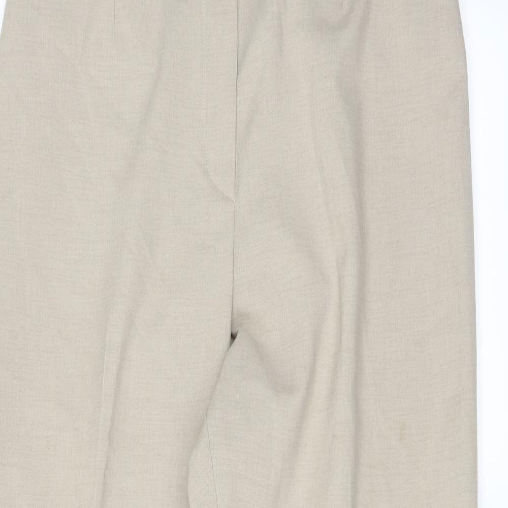 Debenhams Womens Beige   Trousers  Size 14 L27 in