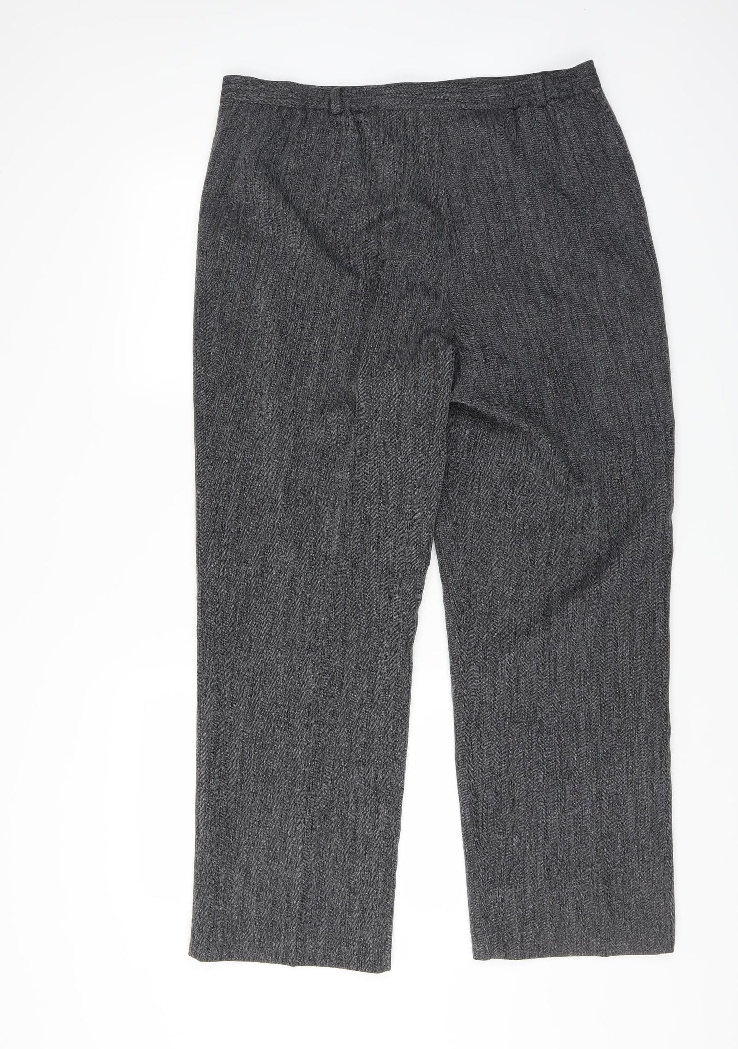 Classics Womens Grey   Trousers  Size 16 L28 in