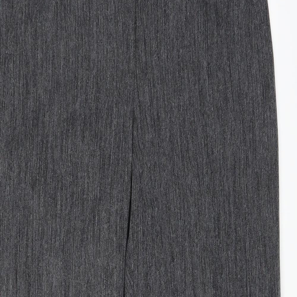 Classics Womens Grey   Trousers  Size 16 L28 in