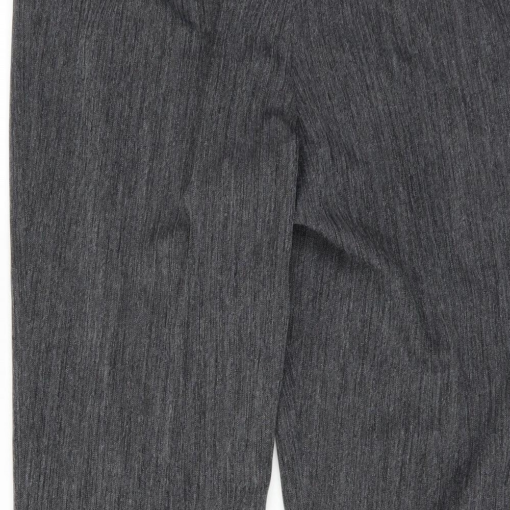 Classics Womens Grey   Trousers  Size 16 L28 in