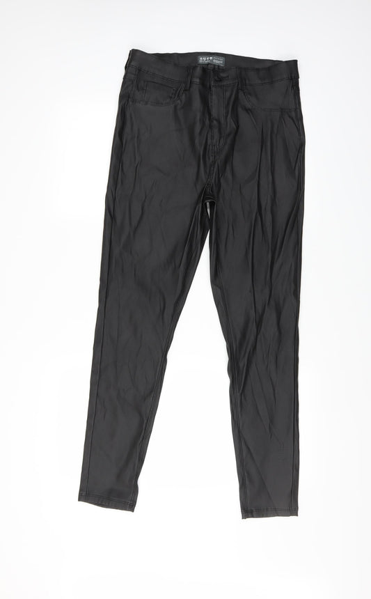 Primark Womens Black   Trousers  Size 14 L28 in