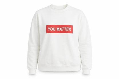 Womens UK Size M H&M White Pullover Sweatshirt