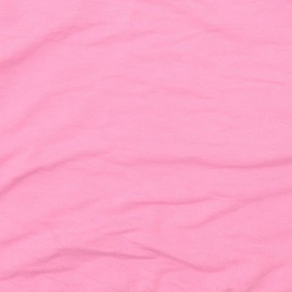 Noisy May Womens Pink  Jersey Pullover Sweatshirt Size XS