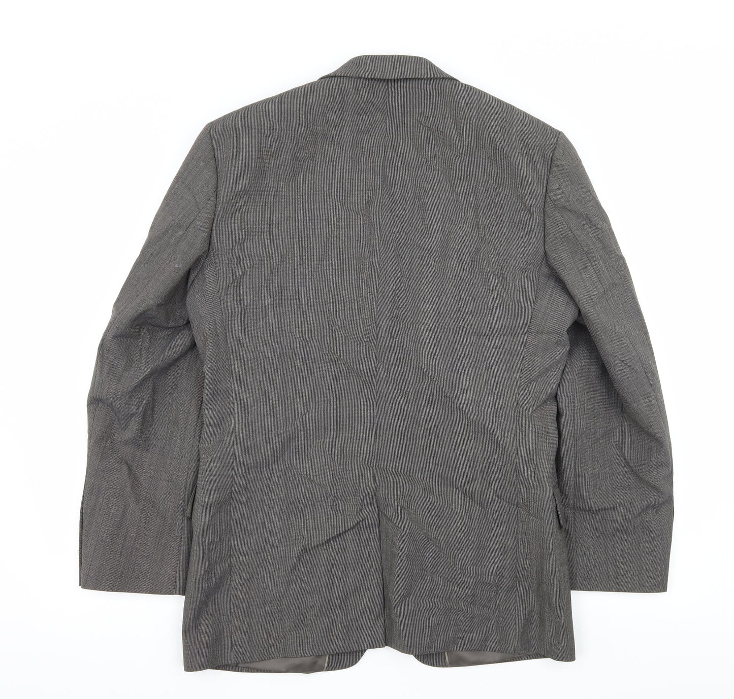 Mens UK Size S Burton Regular Grey Suit Jacket