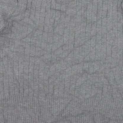 Marks and Spencer Womens Grey  Knit Pullover Jumper Size 20