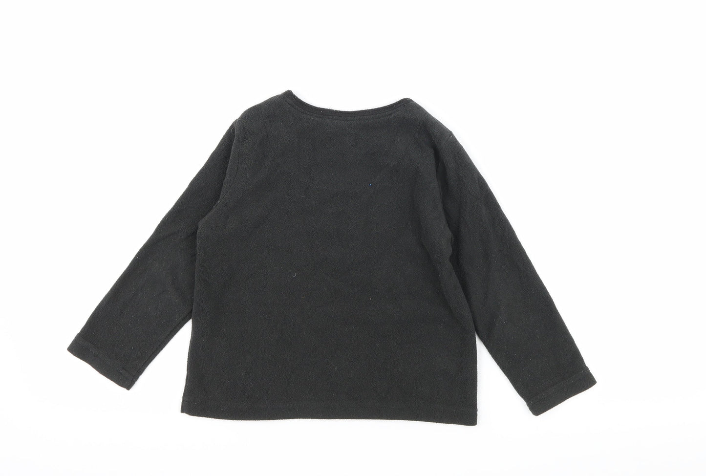 Primark Boys Grey  Fleece  Pyjama Top Size 3-4 Years  - Boss Level