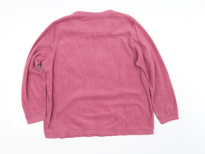 love to lounge Womens Pink   Top Pyjama Top Size 14