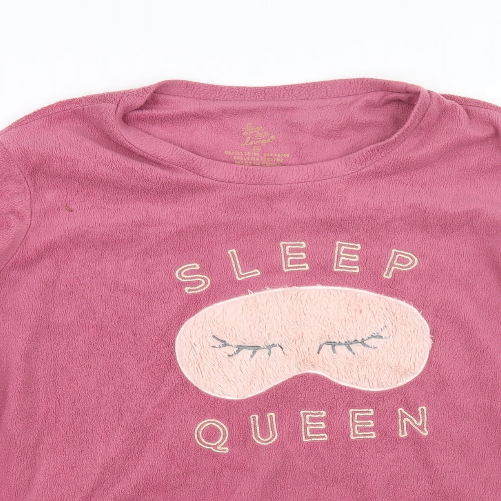 love to lounge Womens Pink   Top Pyjama Top Size 14