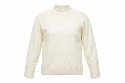 EWM Womens White   Cardigan Jumper Size M