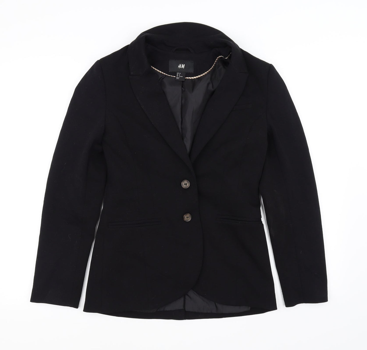 H&M Womens Black   Jacket Blazer Size 10