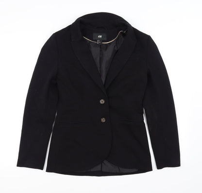 H&M Womens Black   Jacket Blazer Size 10