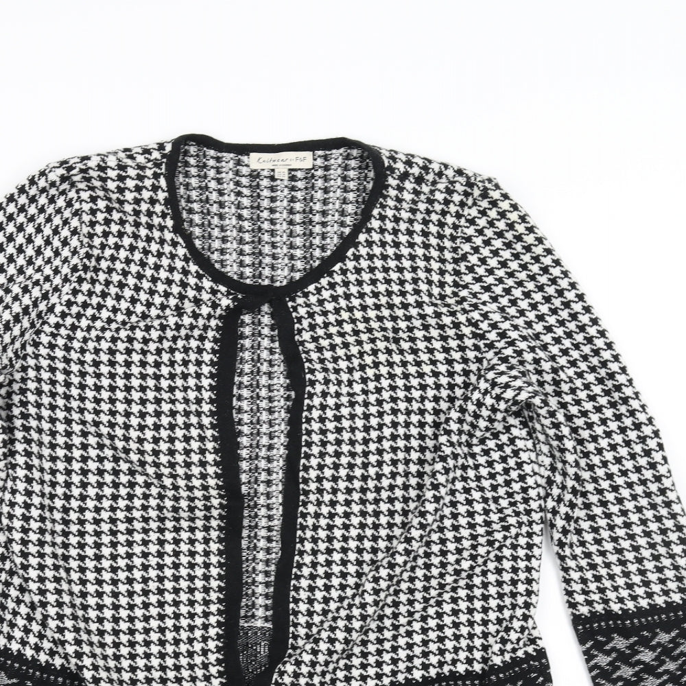 F&F Womens White   Cardigan Jumper Size 10