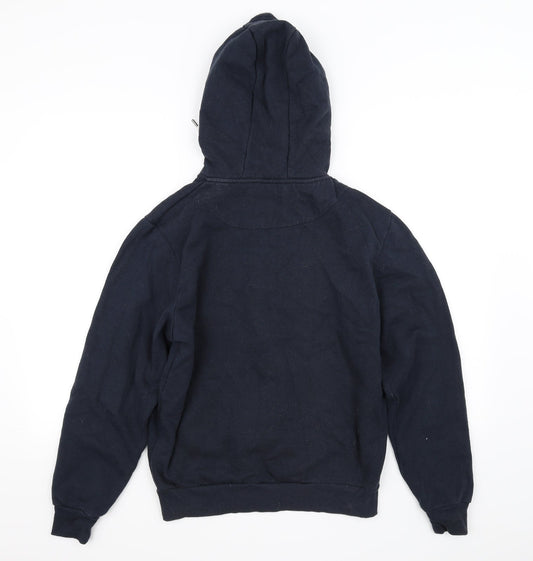 Cedar Wood State Mens Black   Full Zip Jumper Size M