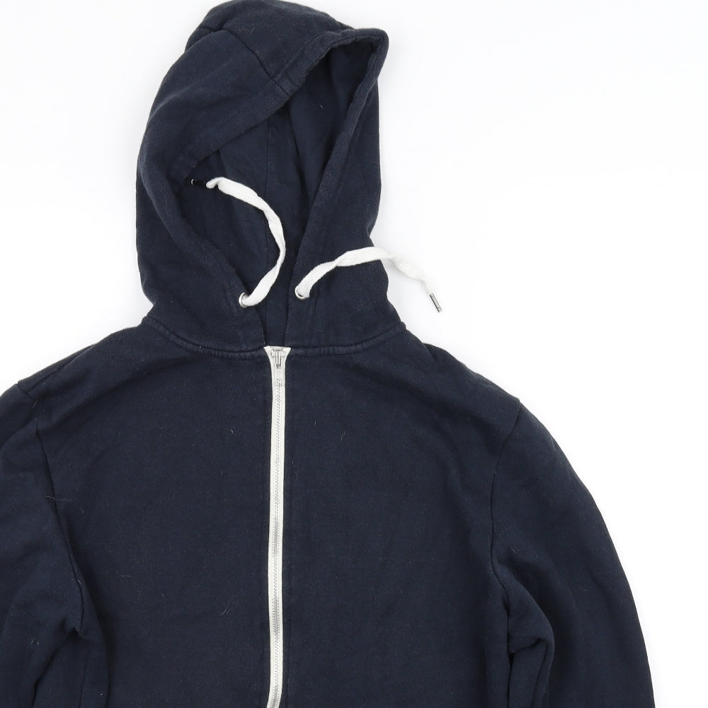 Cedar Wood State Mens Black   Full Zip Jumper Size M