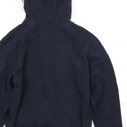 Cedar Wood State Mens Black   Full Zip Jumper Size M