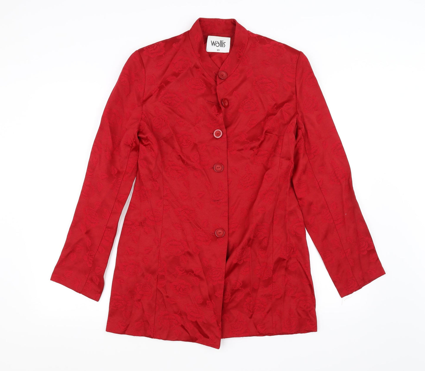 Womens UK Size 10 Wallis Red Jacket