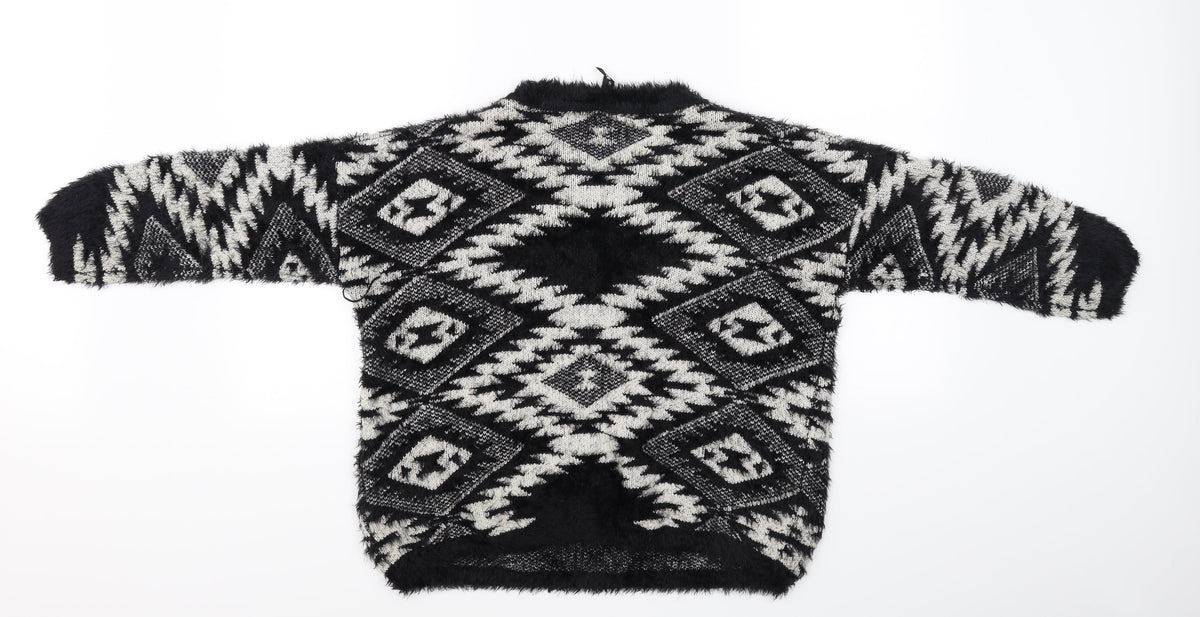 Preworn Womens Black   Pullover Jumper Size 12