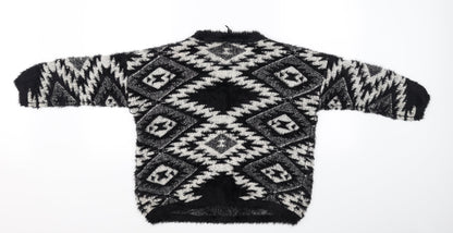 Preworn Womens Black   Pullover Jumper Size 12