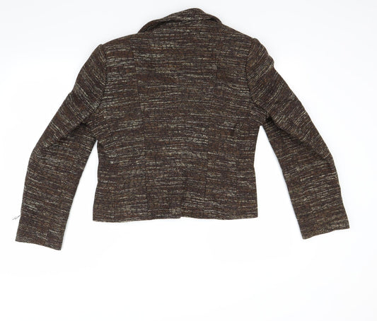 Womens UK Size 12 Marks and Spencer Brown Jacket