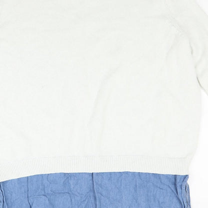 ASOS Womens White   Pullover Jumper Size 10