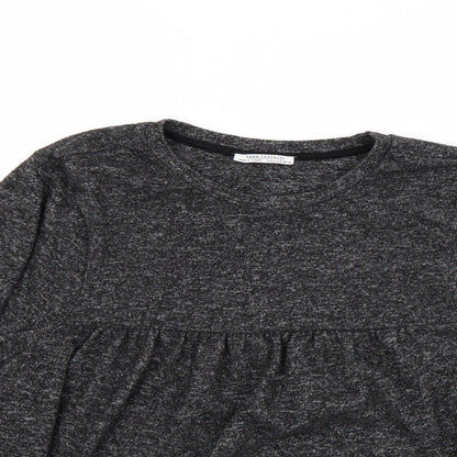 Zara Womens Grey   Pullover Jumper Size S