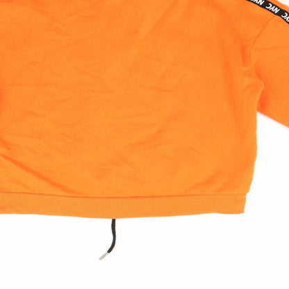 Primark Womens Orange   Pullover Sweatshirt Size XS