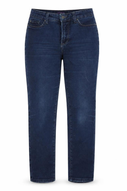 Womens Blue  Denim Straight Jeans Size 6 L27 in