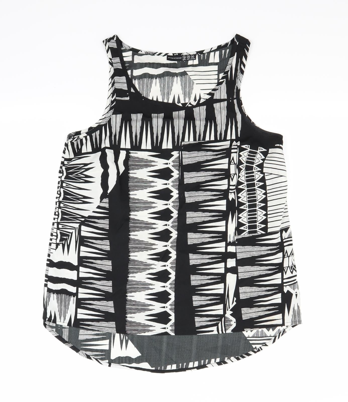 Primark Womens White   Camisole Blouse Size 10